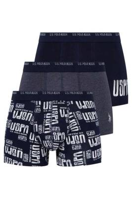 U.S. Polo Assn. - Ekonomik Paket 3'lü Erkek Boxer (1)