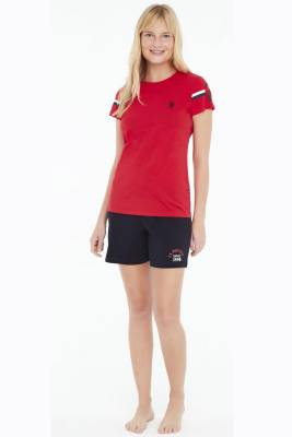 U.S. Polo Assn. - Kadın T-Shirt Şort Takım (1)