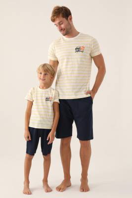 Rolypoly - Rolypoly Baba Oğul T-shirt Şort Takım (bedenler ayrı ayrı fiyatlandırılır) (1)