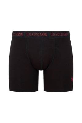 U.S. Polo Assn. - U.S. Polo Assn. 3'lü Modal Uzun Paça Erkek Boxer, %47 pamuk %47modal %6 likra (1)