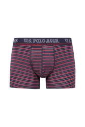 U.S. Polo Assn. 3'lü Pamuklu Likralı Erkek Boxer - Thumbnail