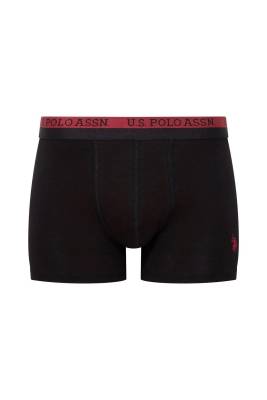 U.S. Polo Assn. - U.S. Polo Assn. Erkek 3'lü Modal Boxer, %47 modal %47 pamuk %6 likra (1)