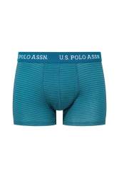 U.S. Polo Assn. Erkek Modal 3'lü Erkek Boxer, %47 modal %47 pamuk %6 likra - Thumbnail