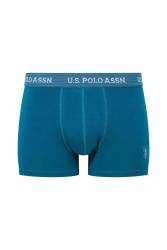 U.S. Polo Assn. Erkek Modal 3'lü Erkek Boxer, %47 modal %47 pamuk %6 likra - Thumbnail